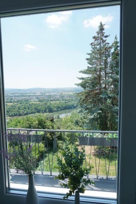 Ferienhaus Mit Schoener Aussicht Weitersburg Bagian luar foto