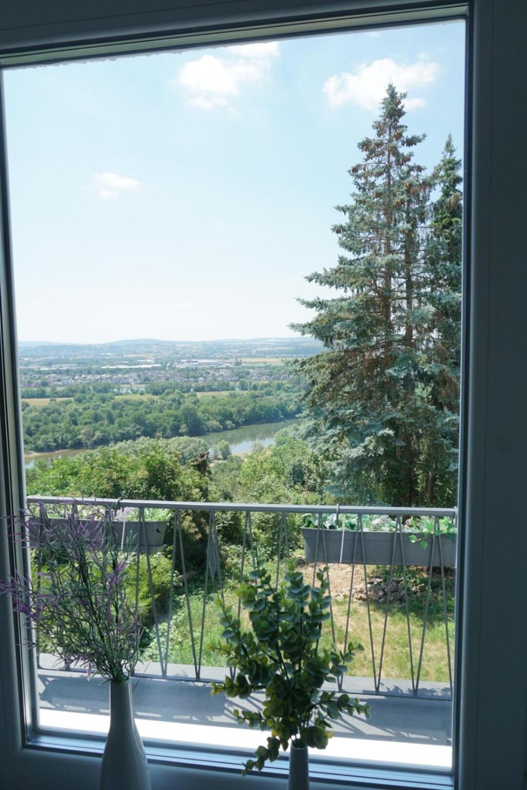 Ferienhaus Mit Schoener Aussicht Weitersburg Bagian luar foto
