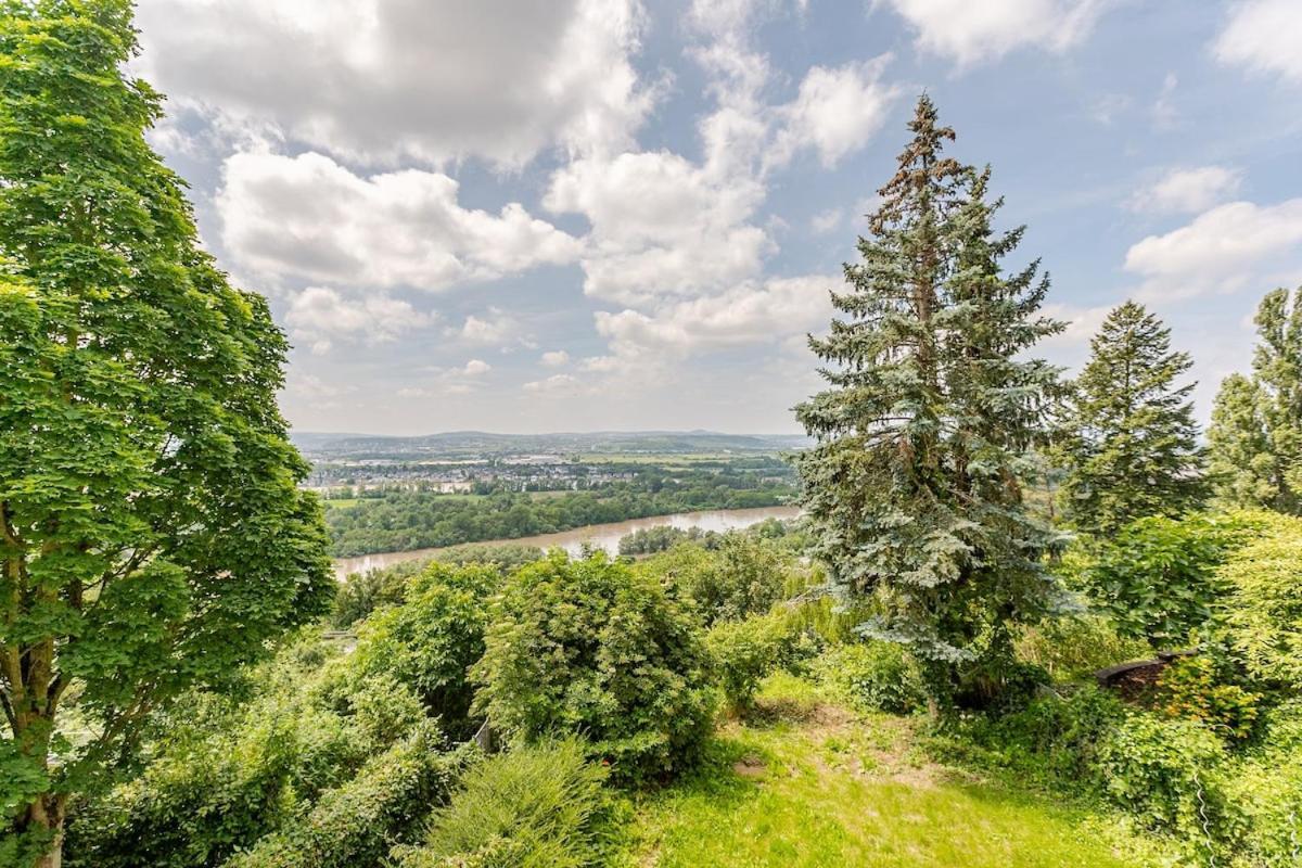 Ferienhaus Mit Schoener Aussicht Weitersburg Bagian luar foto